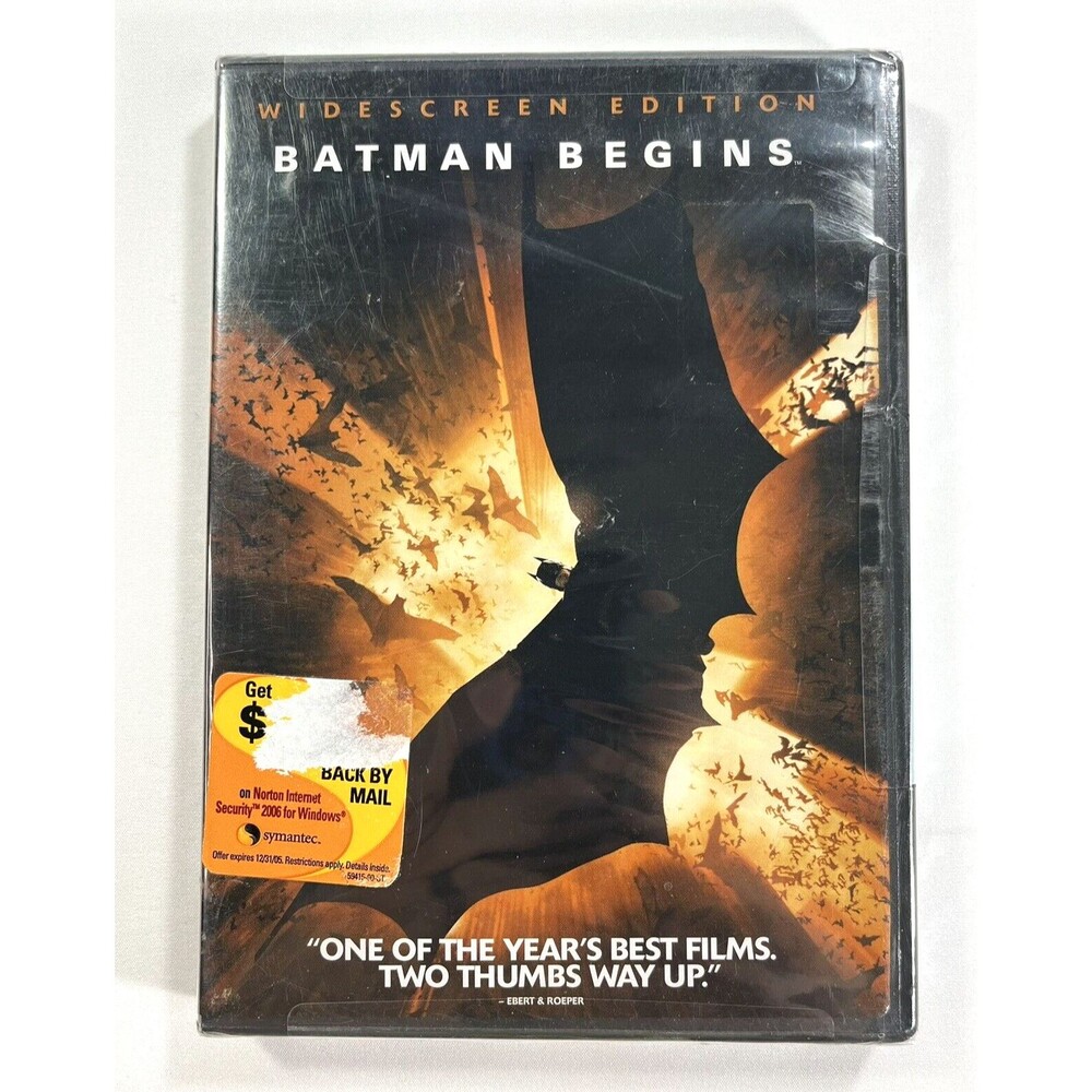 Batman Begins 2005 Widescreen Edition DVD Brand New Factory Sealed